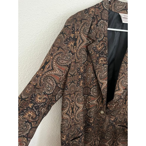 Vintage Light Weight Blazer by Worthington Size US 14 - Picture 5 of 12